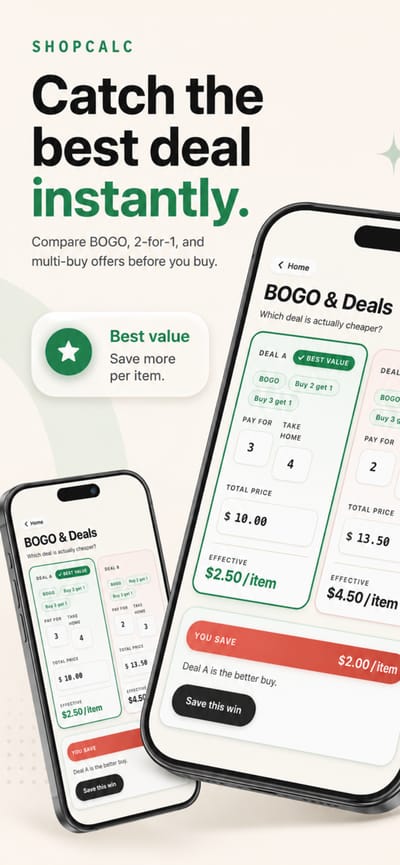 צילום מסך 2 של ShopCalc - Real Price