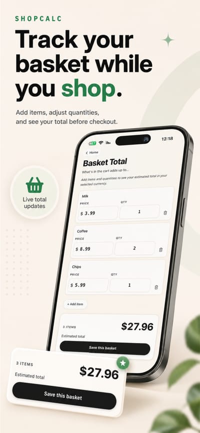 צילום מסך 3 של ShopCalc - Real Price